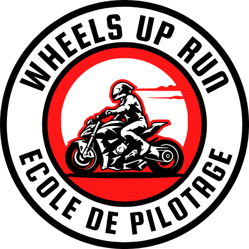 Wheels Up Run Logo